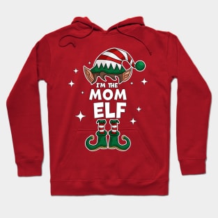 The Mom Elf - Funny Christmas Matching Family Group Xmas Hoodie